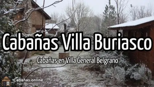 Cabañas Villa Buriasco